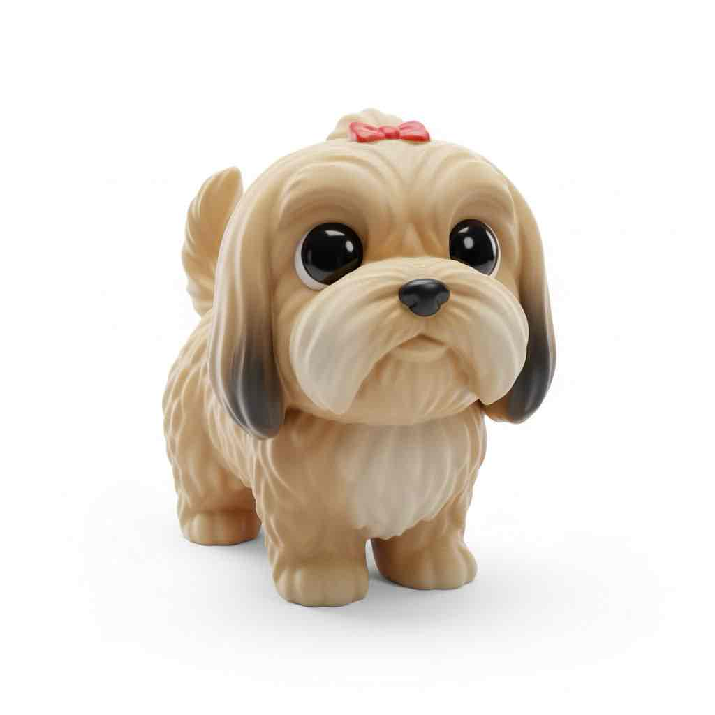 Cute Dog Figurine free 3D printable STL