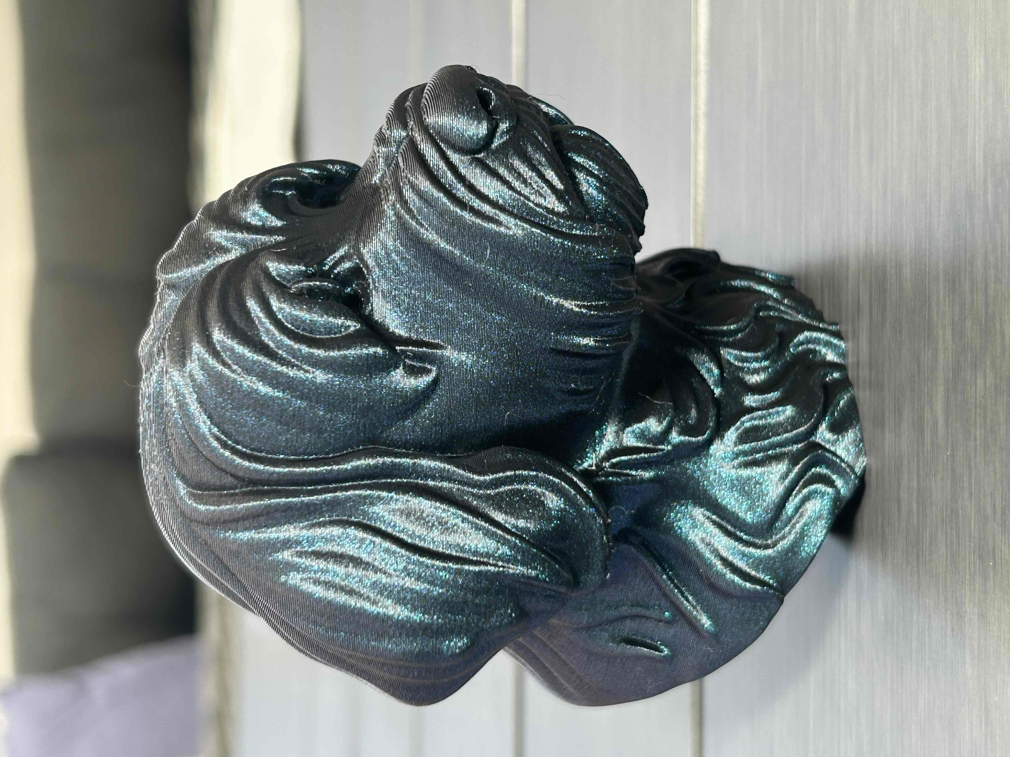 Dog Bust Sculpture free 3D printable STL