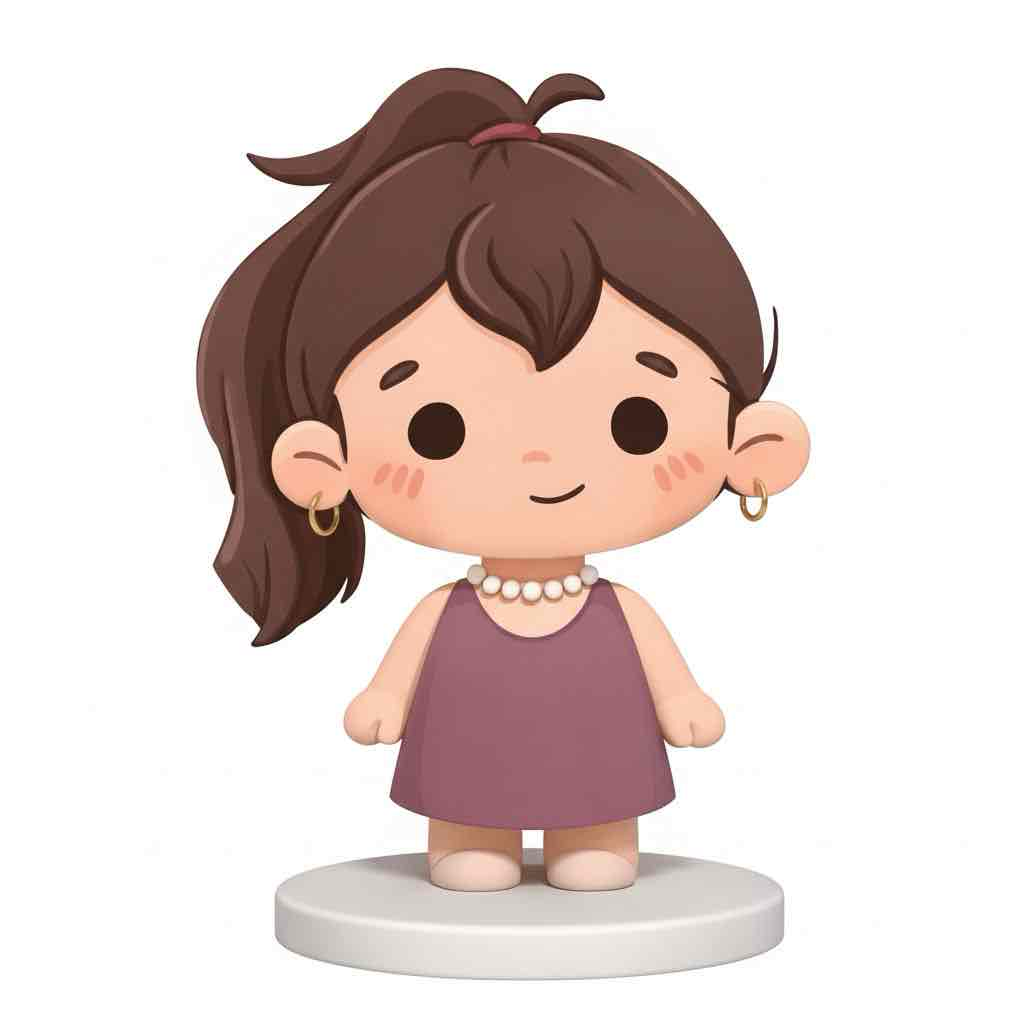Cute Character Figurine free 3D printable STL