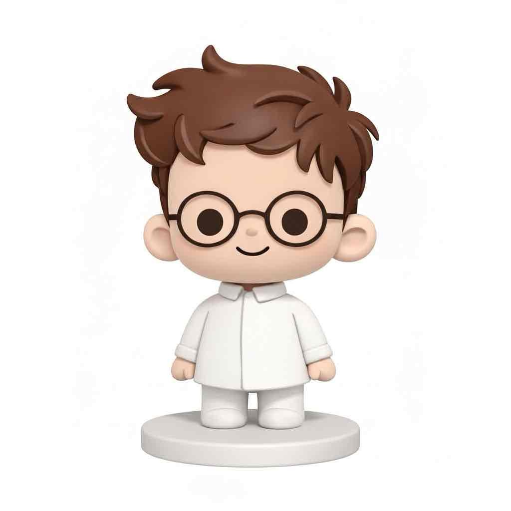 Cute Character Figure free 3D printable STL