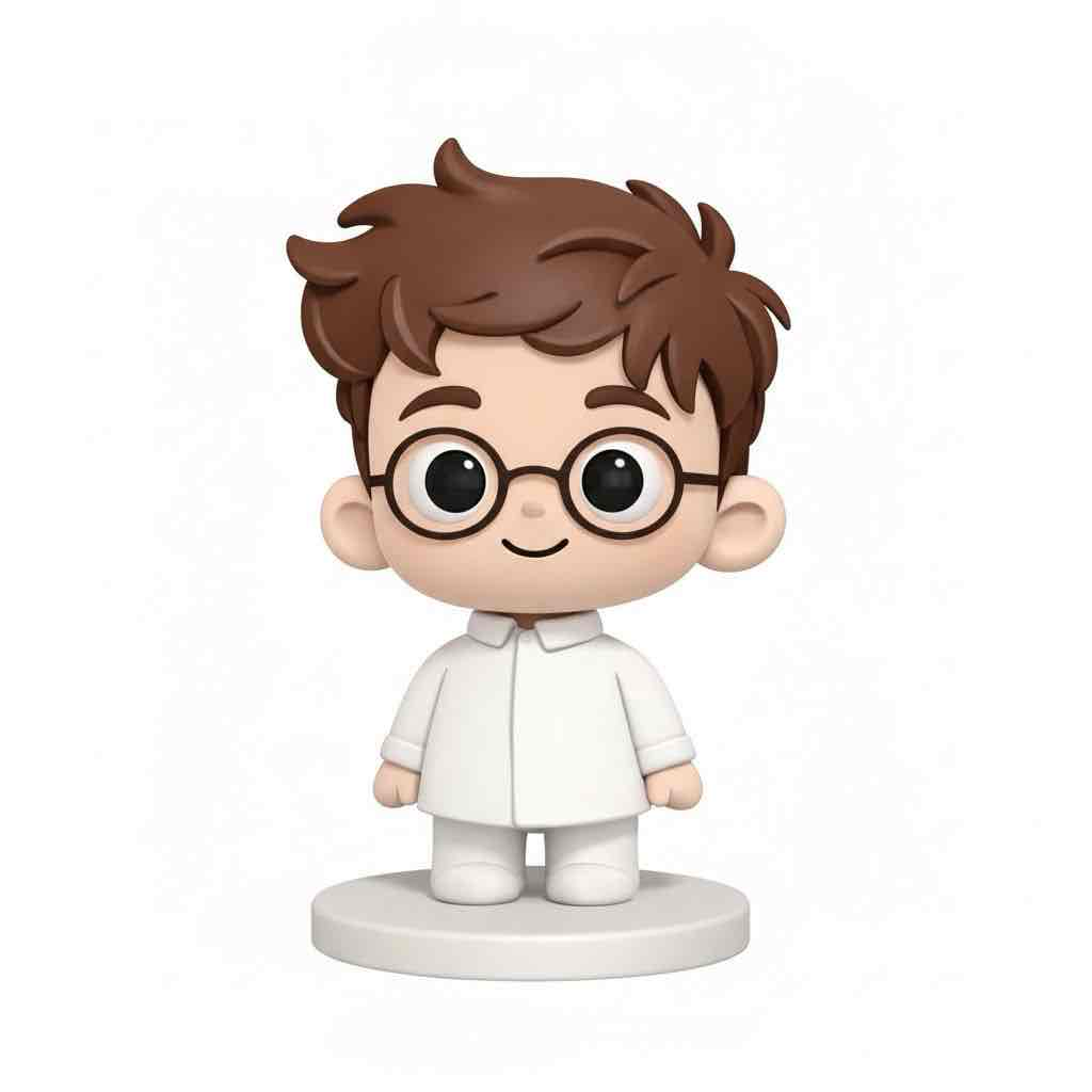 Cute Character Figure free 3D printable STL