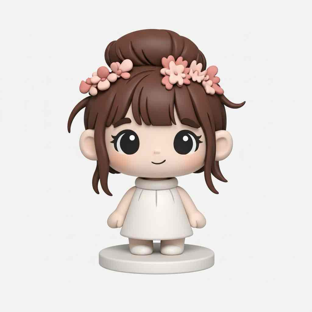 Cute Figurine free 3D printable STL