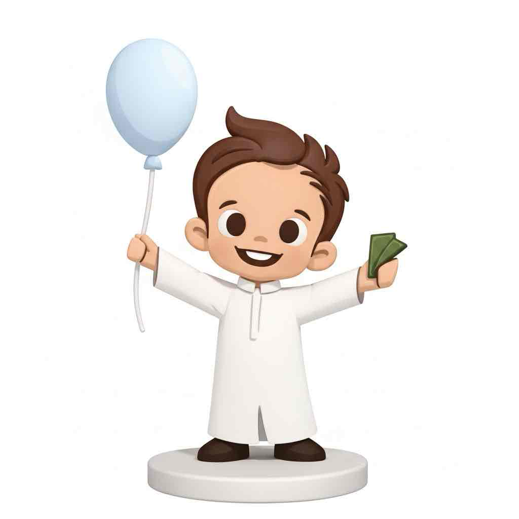 Happy Boy with Balloon free 3D printable STL
