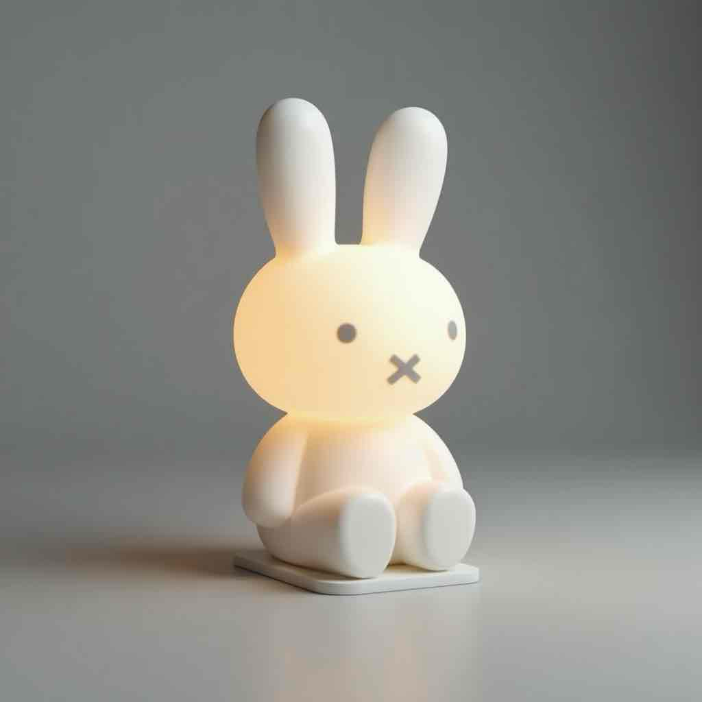 Bunny Lamp free 3D printable STL