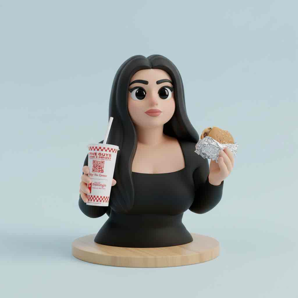 Foodie Figurine free 3D printable STL