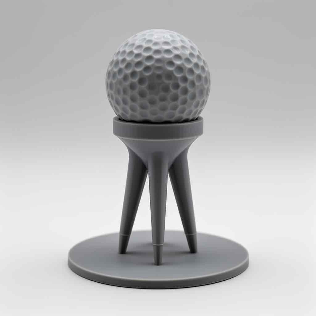 Golf Ball Display Stand free 3D printable STL