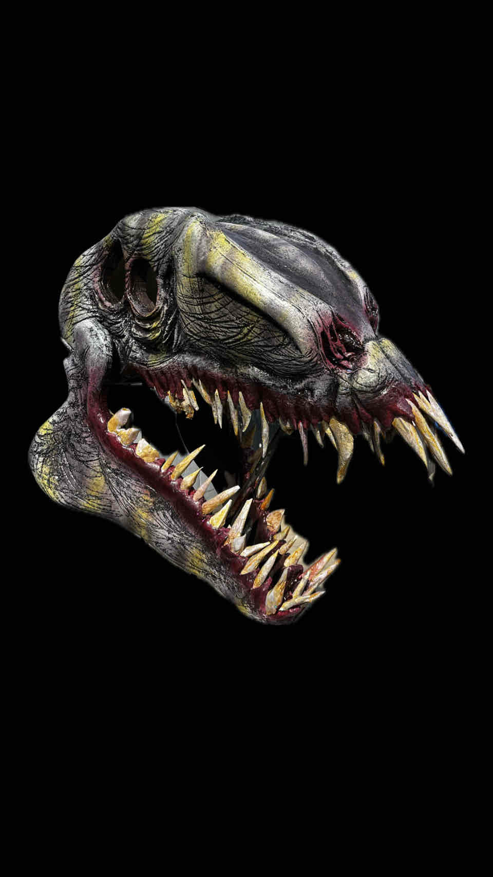 Monster Skull Sculpture free 3D printable STL