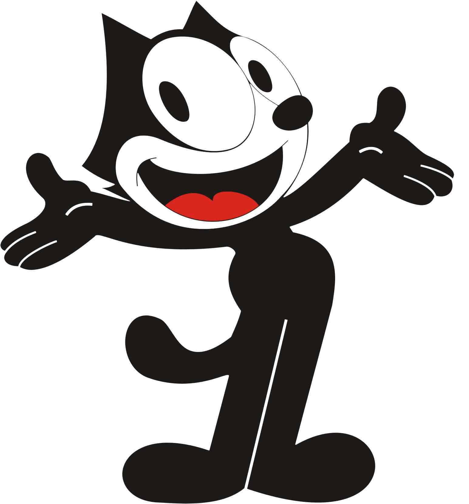Felix the Cat Pose free 3D printable STL
