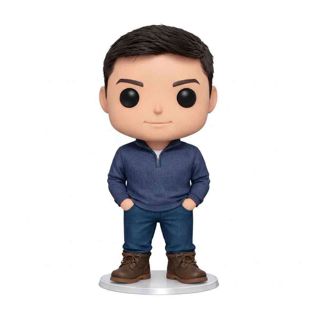 Jordan Fisher Vinyl Figure free 3D printable STL