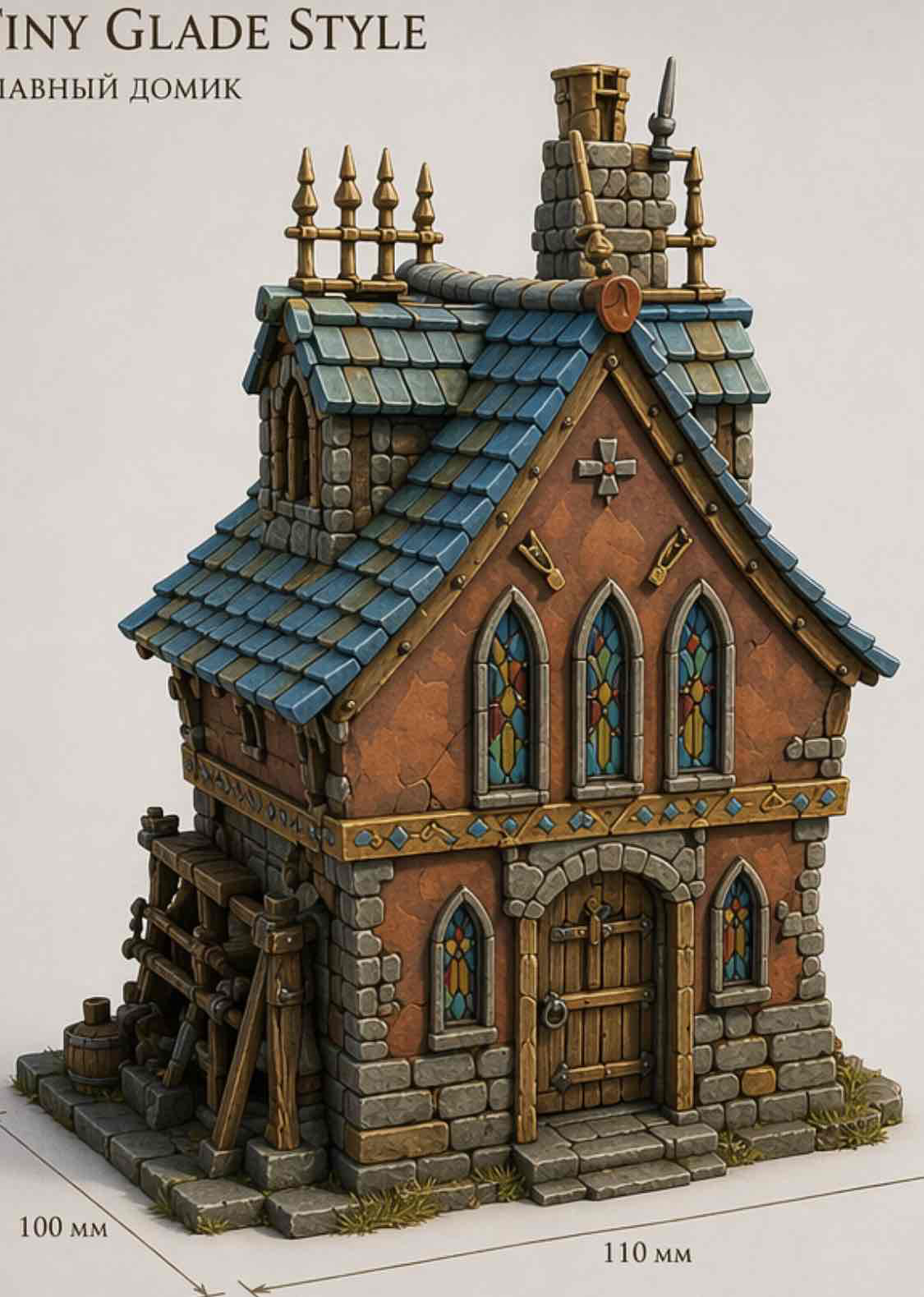 Tiny Glade House free 3D printable STL