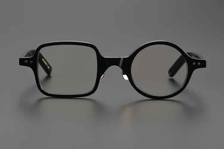 Black Round Frame Glasses free 3D printable STL