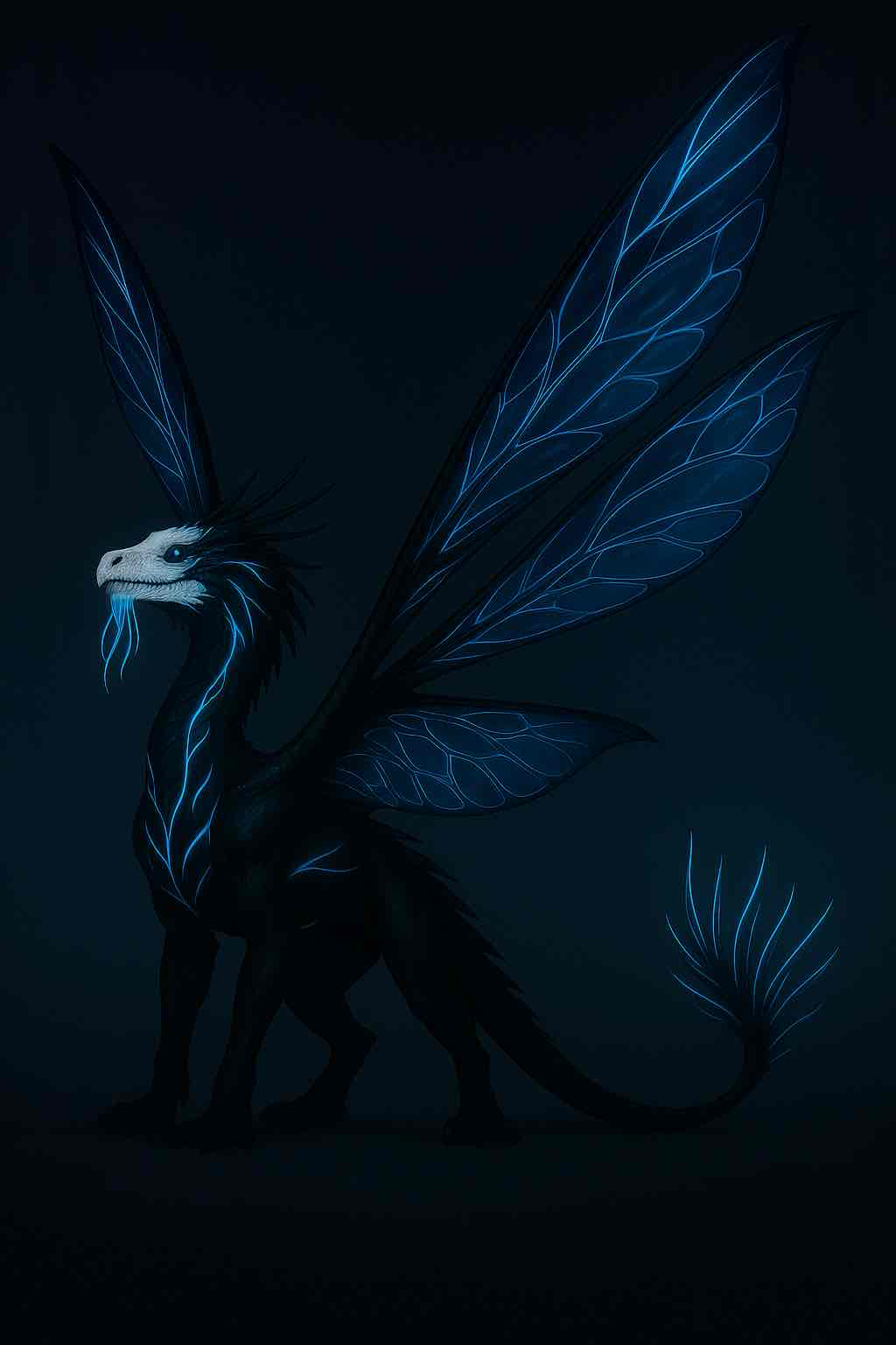 Glowing Dragon Creature free 3D printable STL