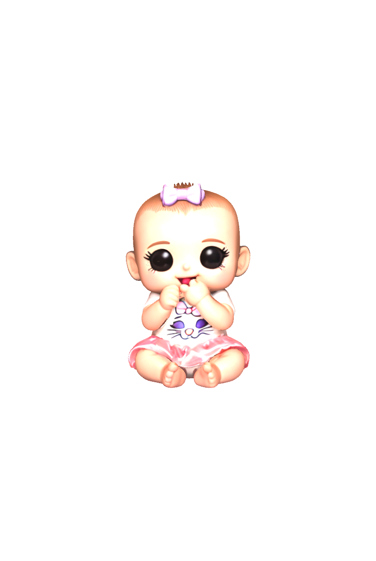 Cute Baby Doll free 3D printable STL