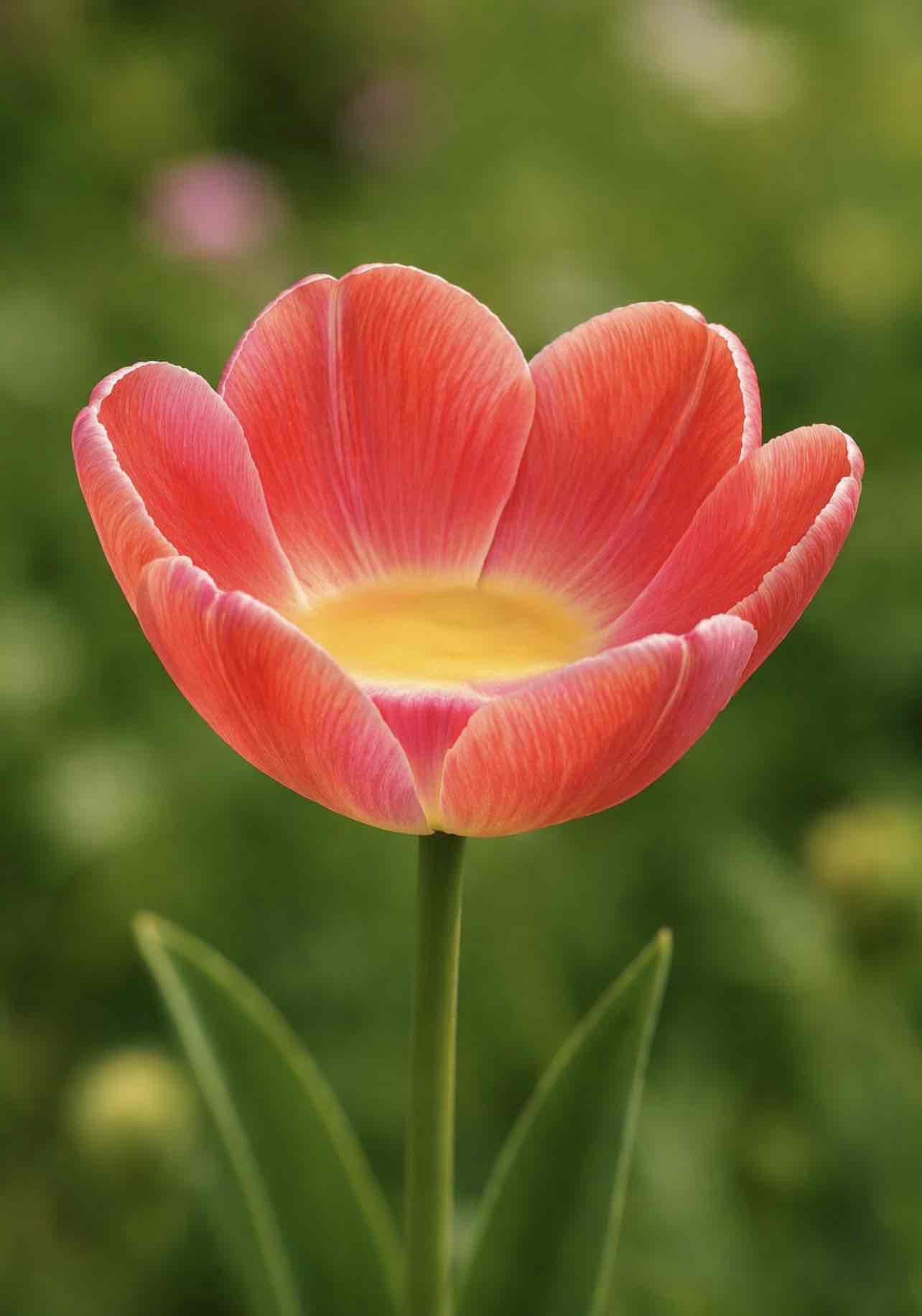 Pink Tulip Flower free 3D printable STL