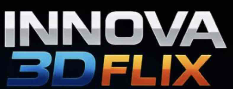 Innova 3DFlix Logo free 3D printable STL