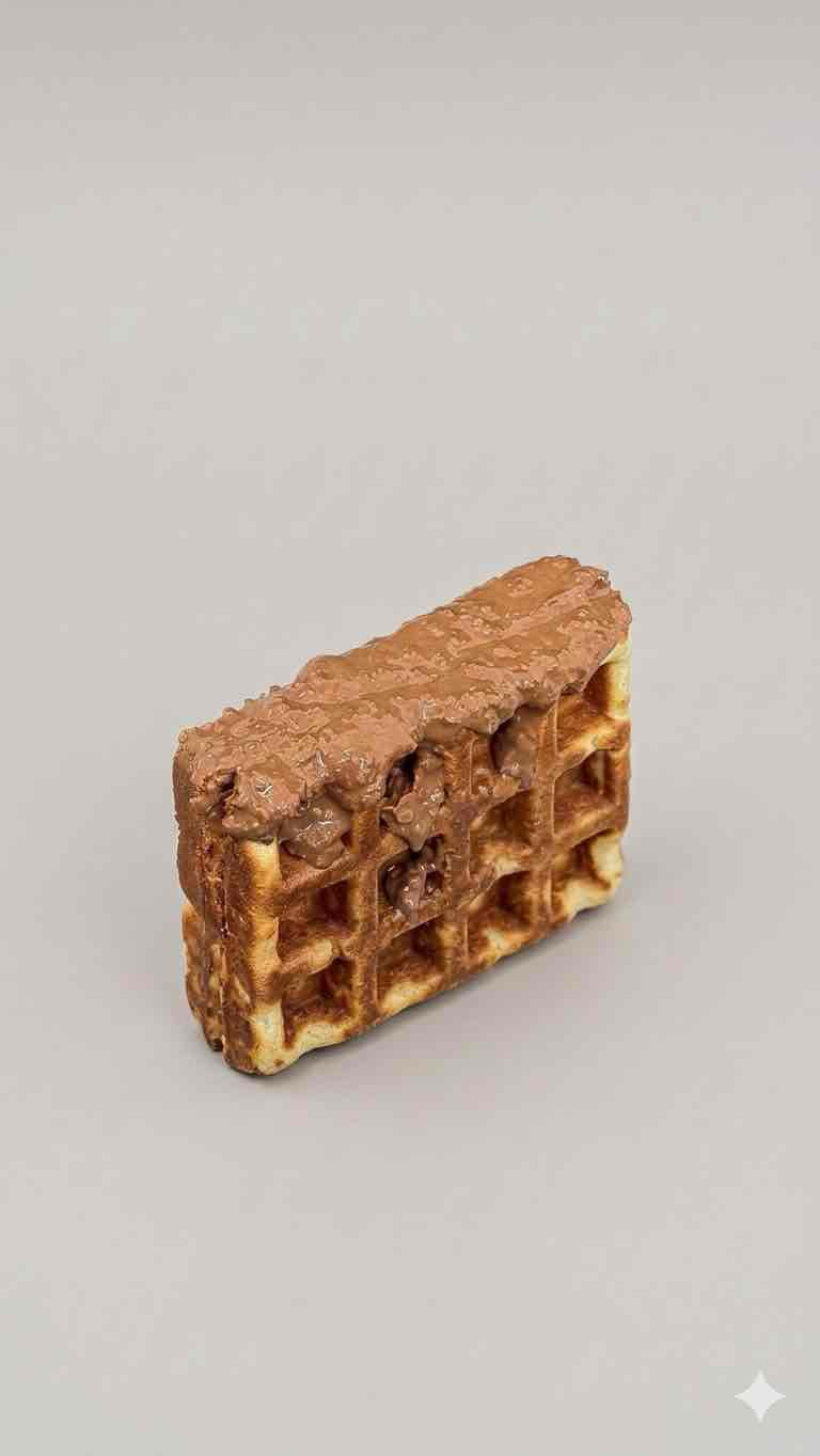 Chocolate Waffle free 3D printable STL