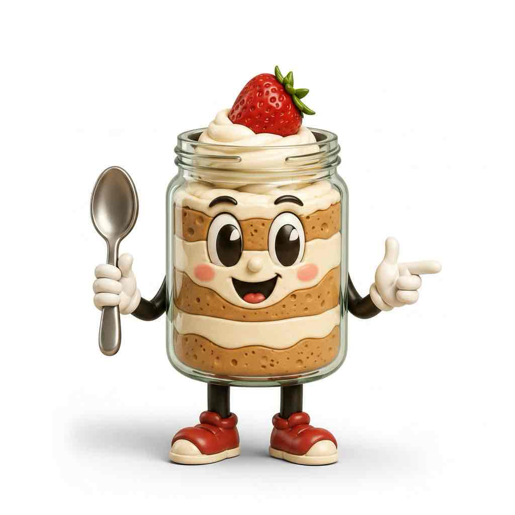 Cheerful Dessert Character free 3D printable STL