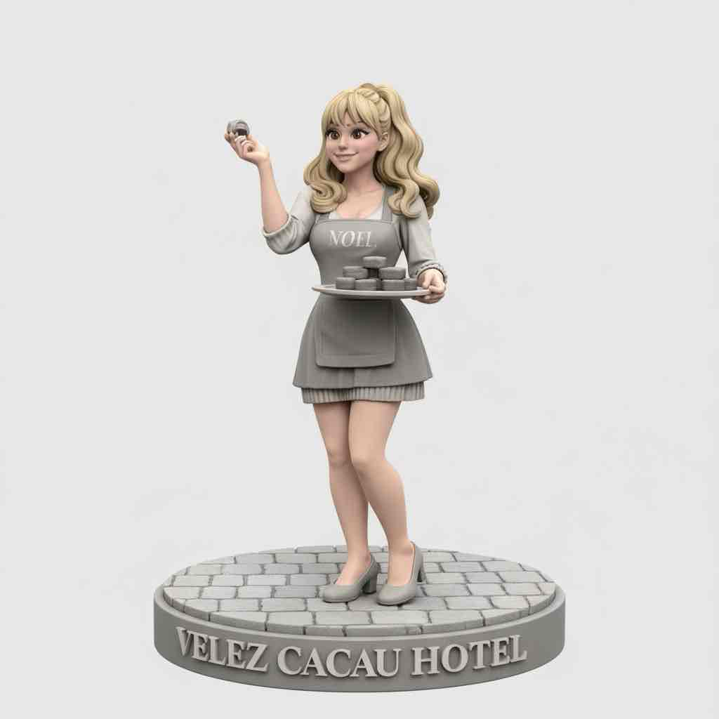 Velez Cacau Hotel Figure free 3D printable STL