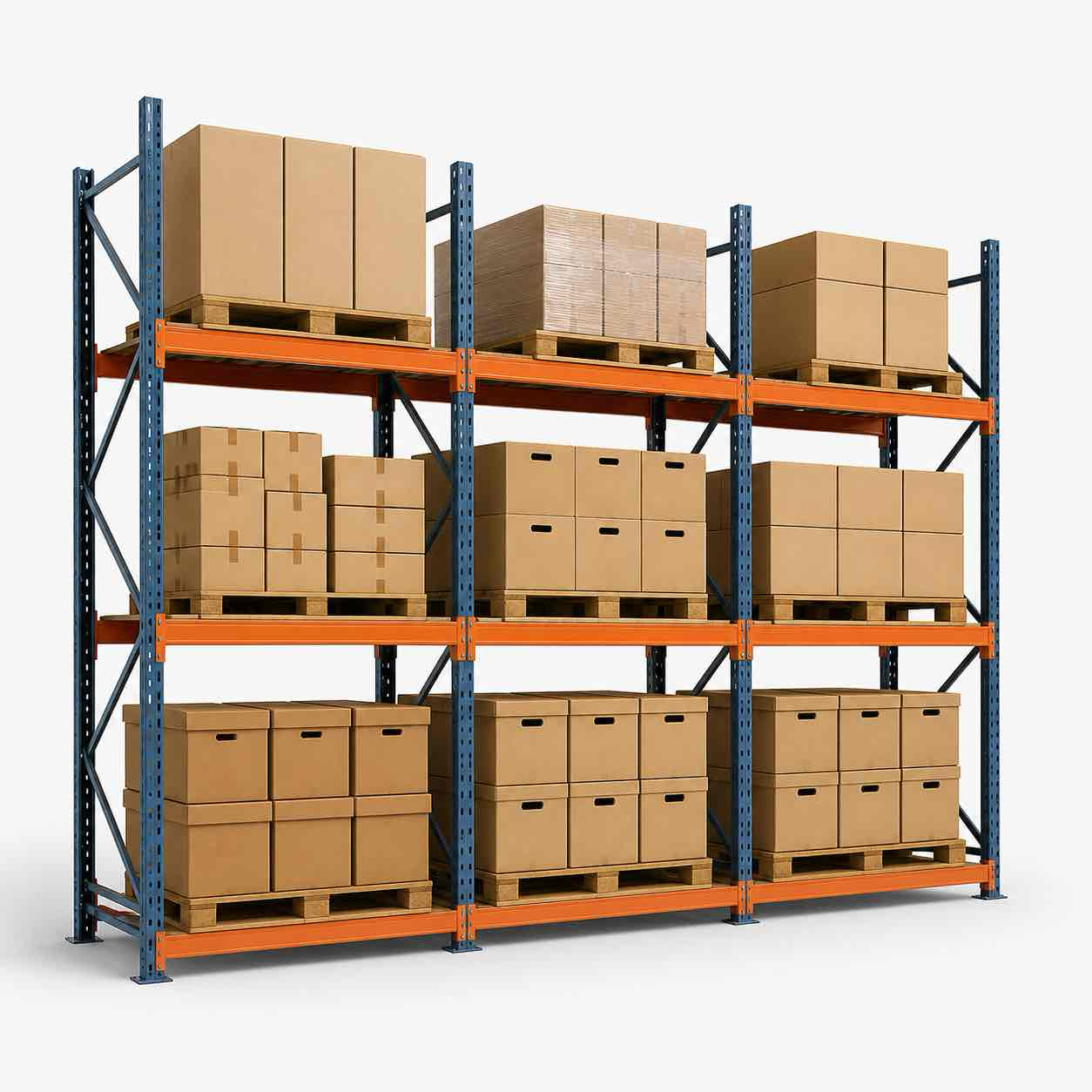 Industrial Storage Rack free 3D printable STL