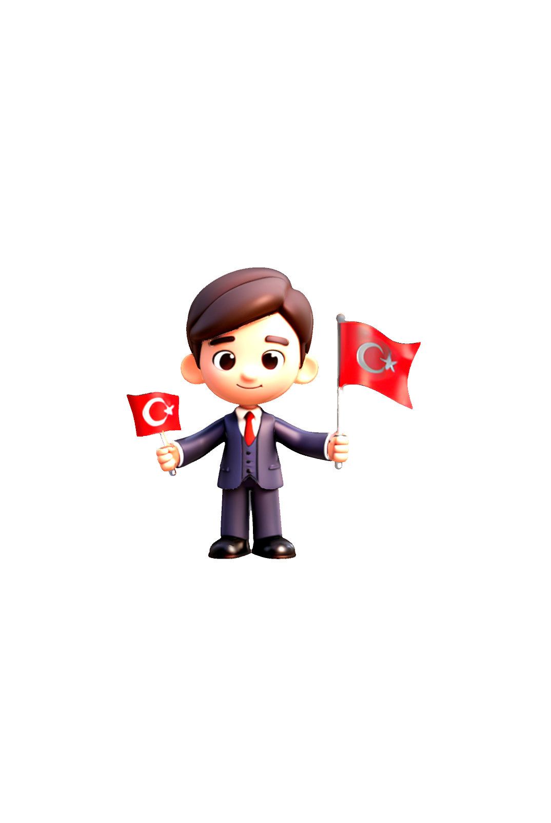 Turkey Boy Character free 3D printable STL
