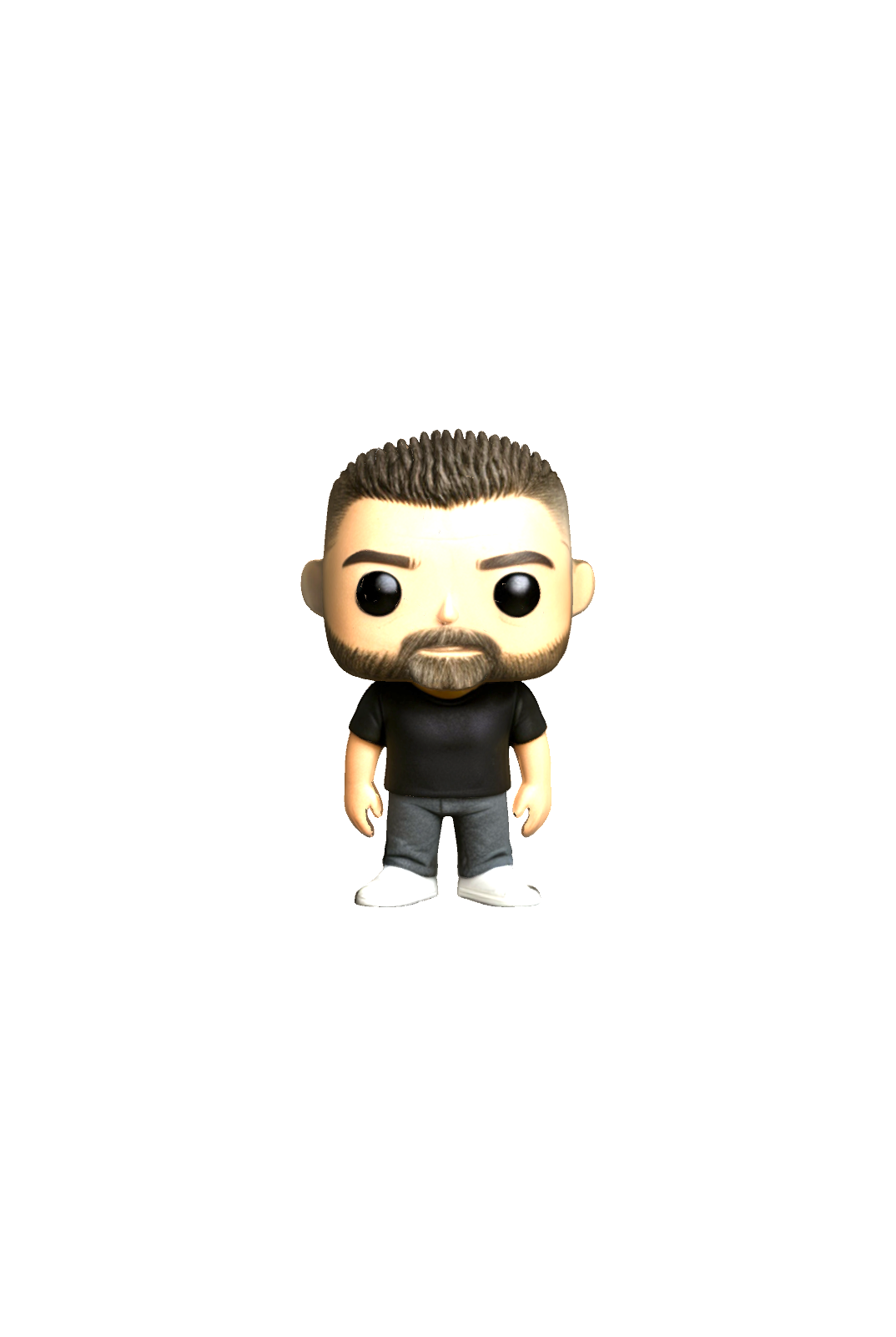 Bearded Man Funko Pop - Free 3D Printable STL File