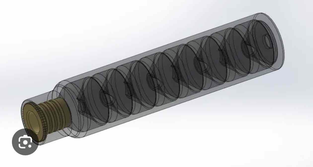 Cylindrical Storage Container free 3D printable STL
