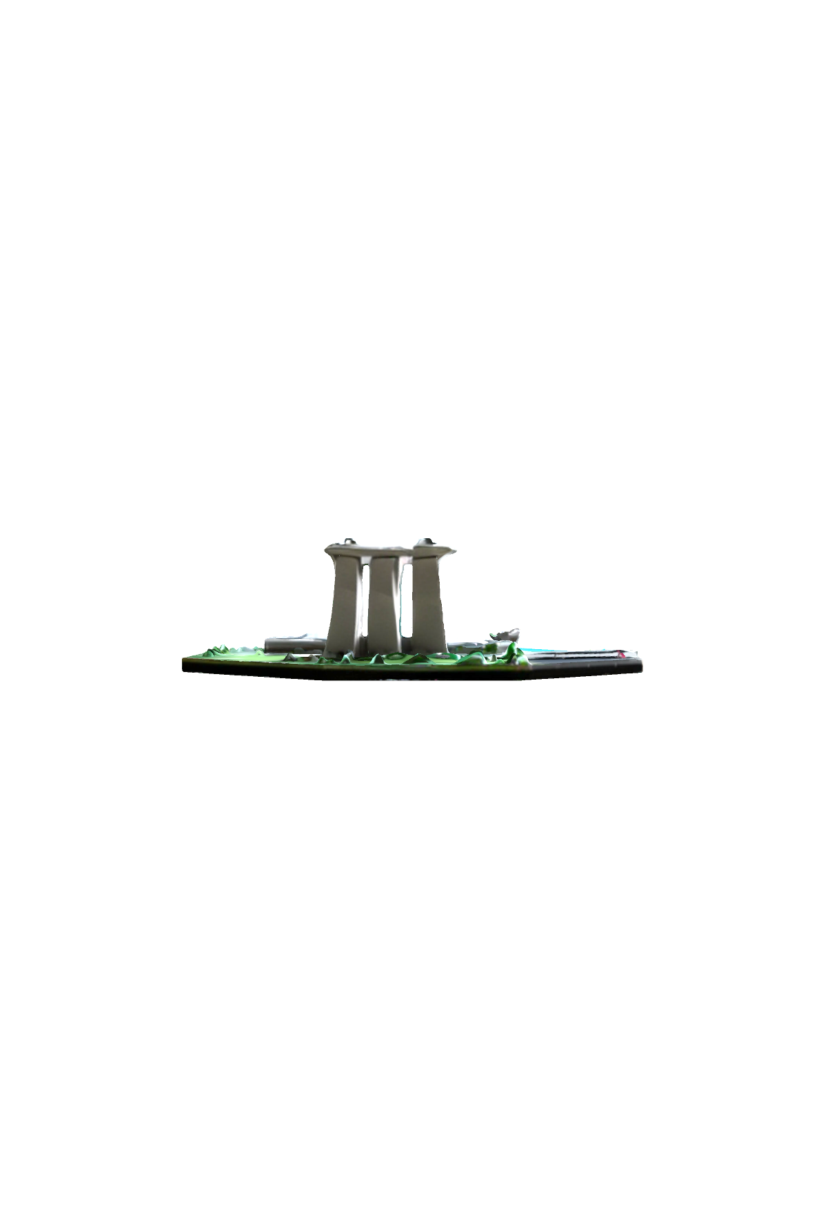 Singapore Marina Bay Model free 3D printable STL