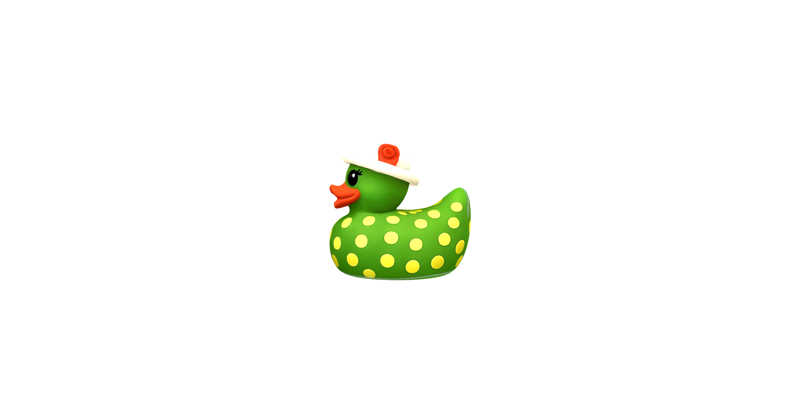 Polka Dot Duck Toy free 3D printable STL