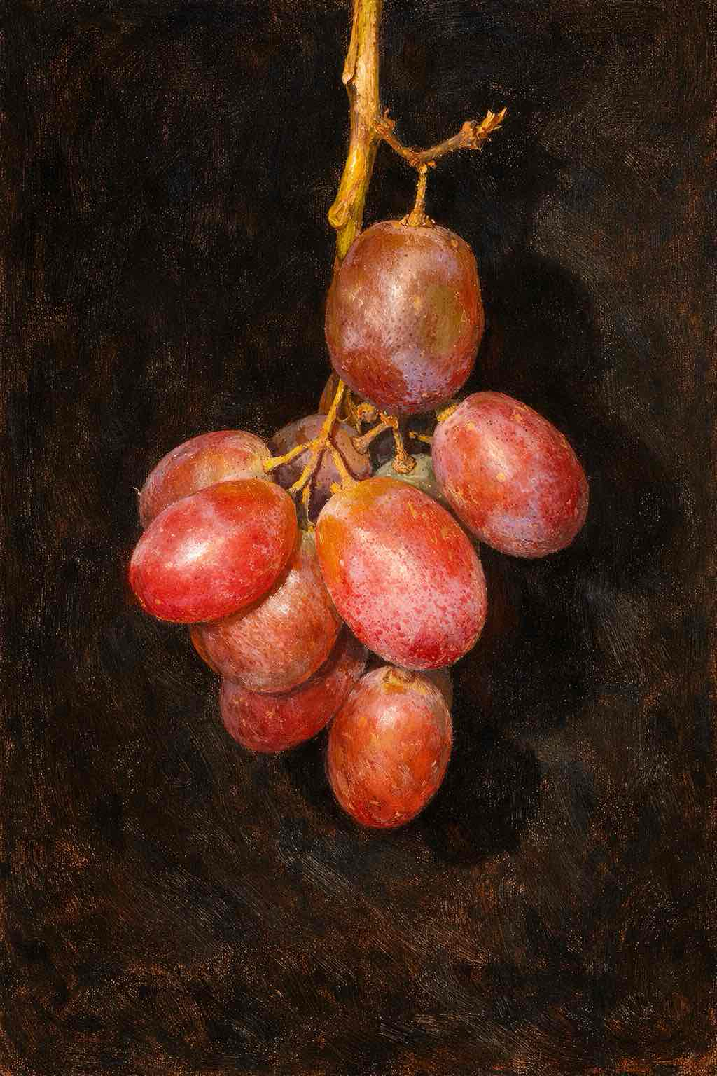 Red Grapes Bunch free 3D printable STL