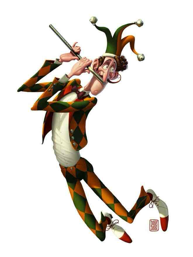 Evil Clown Juggler free 3D printable STL