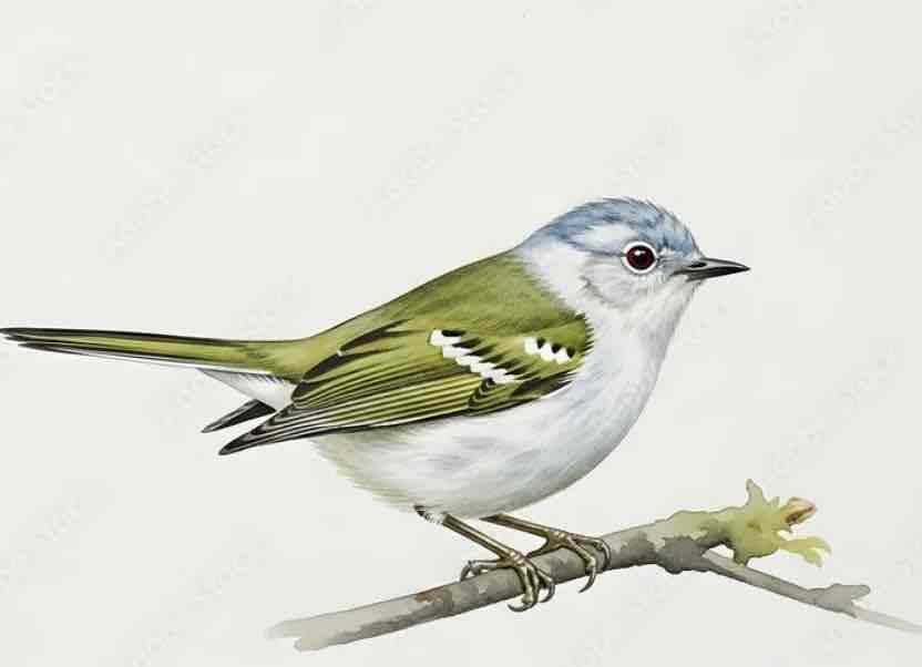Blue-Headed Vireo free 3D printable STL