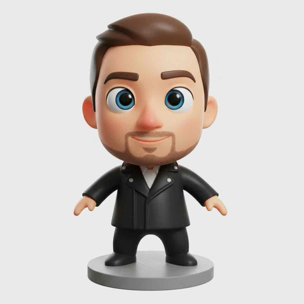 Stylized Male Figure free 3D printable STL