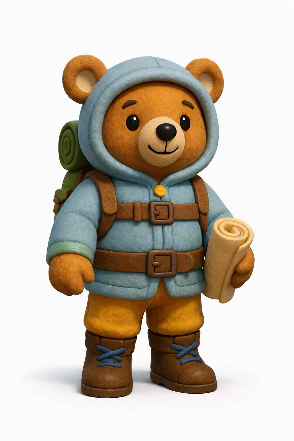 Adventurous Bear free 3D printable STL