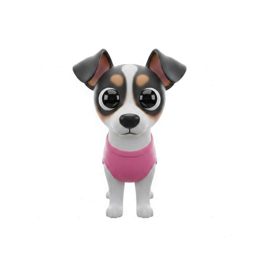 Cartoon Beagle Figurine free 3D printable STL