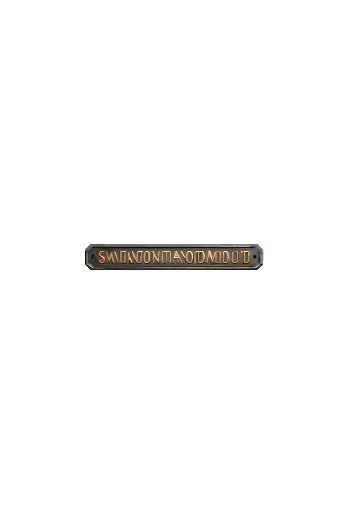 Santánico Pandemonium Sign free 3D printable STL
