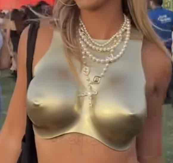 Gold Sculpture Bra Top free 3D printable STL