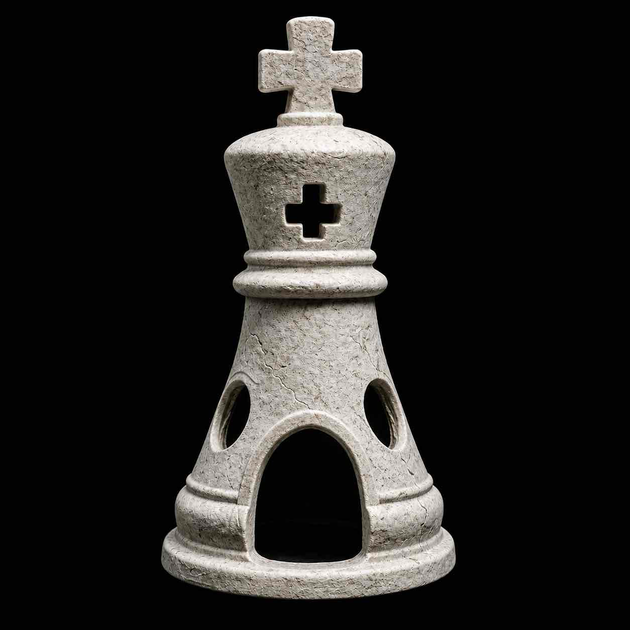 Ornate Chess Rook free 3D printable STL