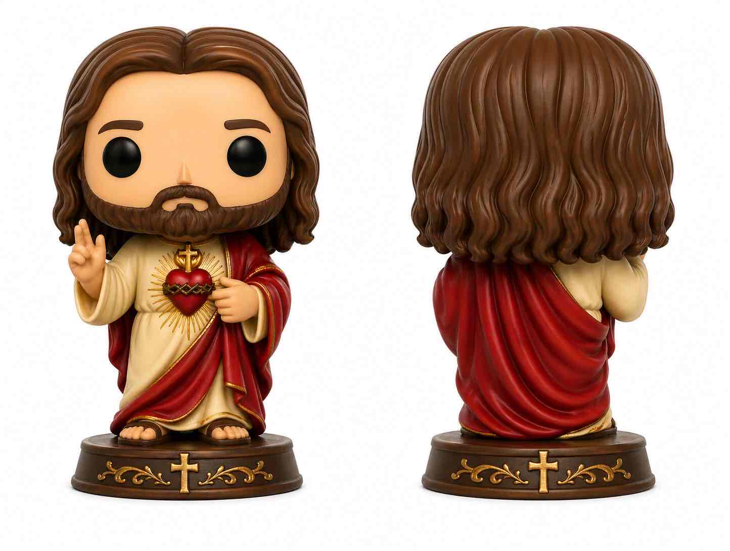 Jesus Funko Pop Figure free 3D printable STL
