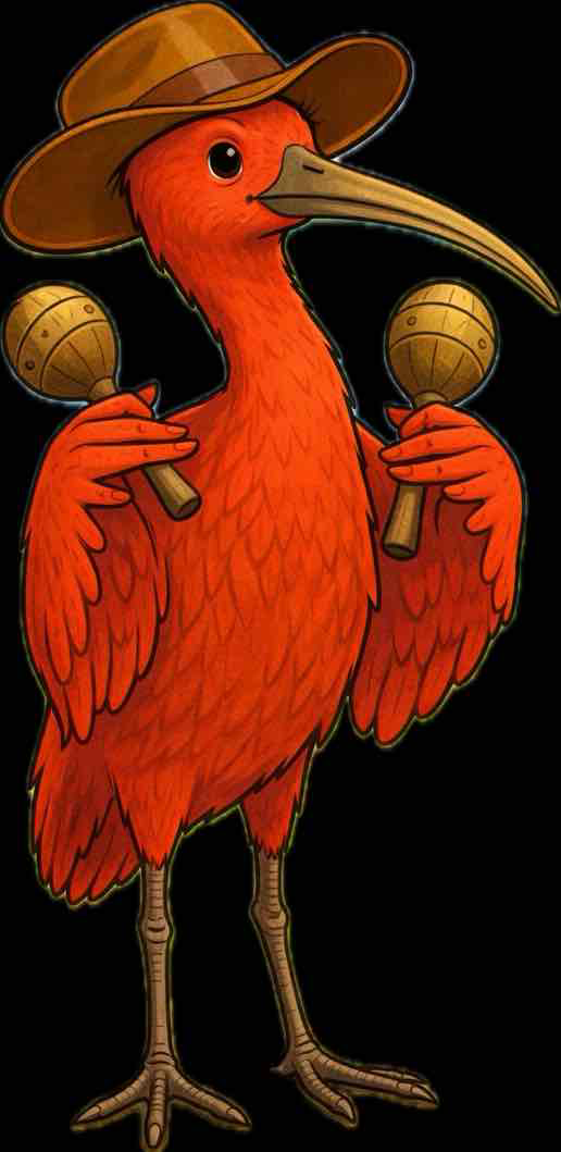 Singing Scarlet Ibis free 3D printable STL
