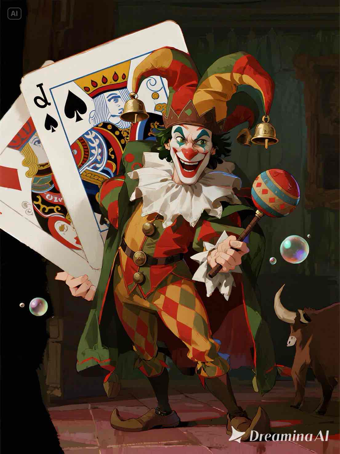 Harlequin Jester Character free 3D printable STL