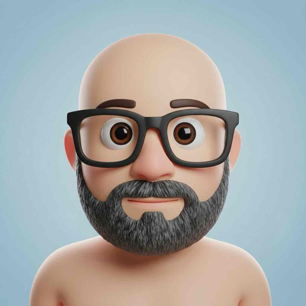 Cartoon Man Bust free 3D printable STL
