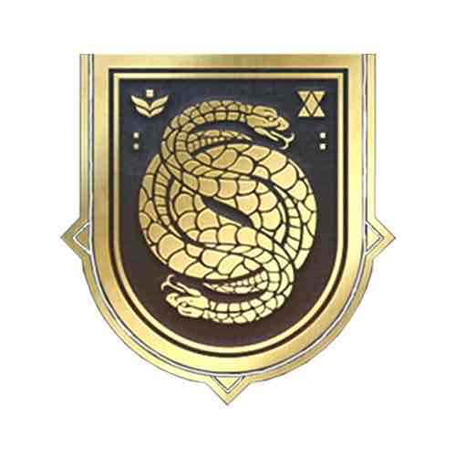 Golden Snake Emblem free 3D printable STL