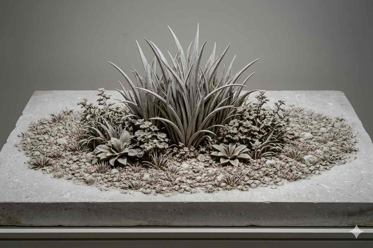 Textured Botanical Relief free 3D printable STL