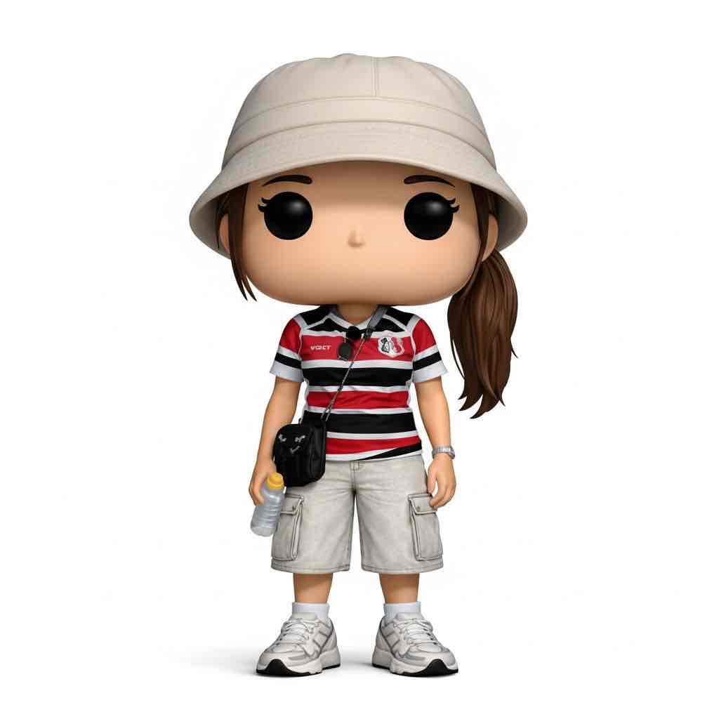 Female Tourist Figure free 3D printable STL