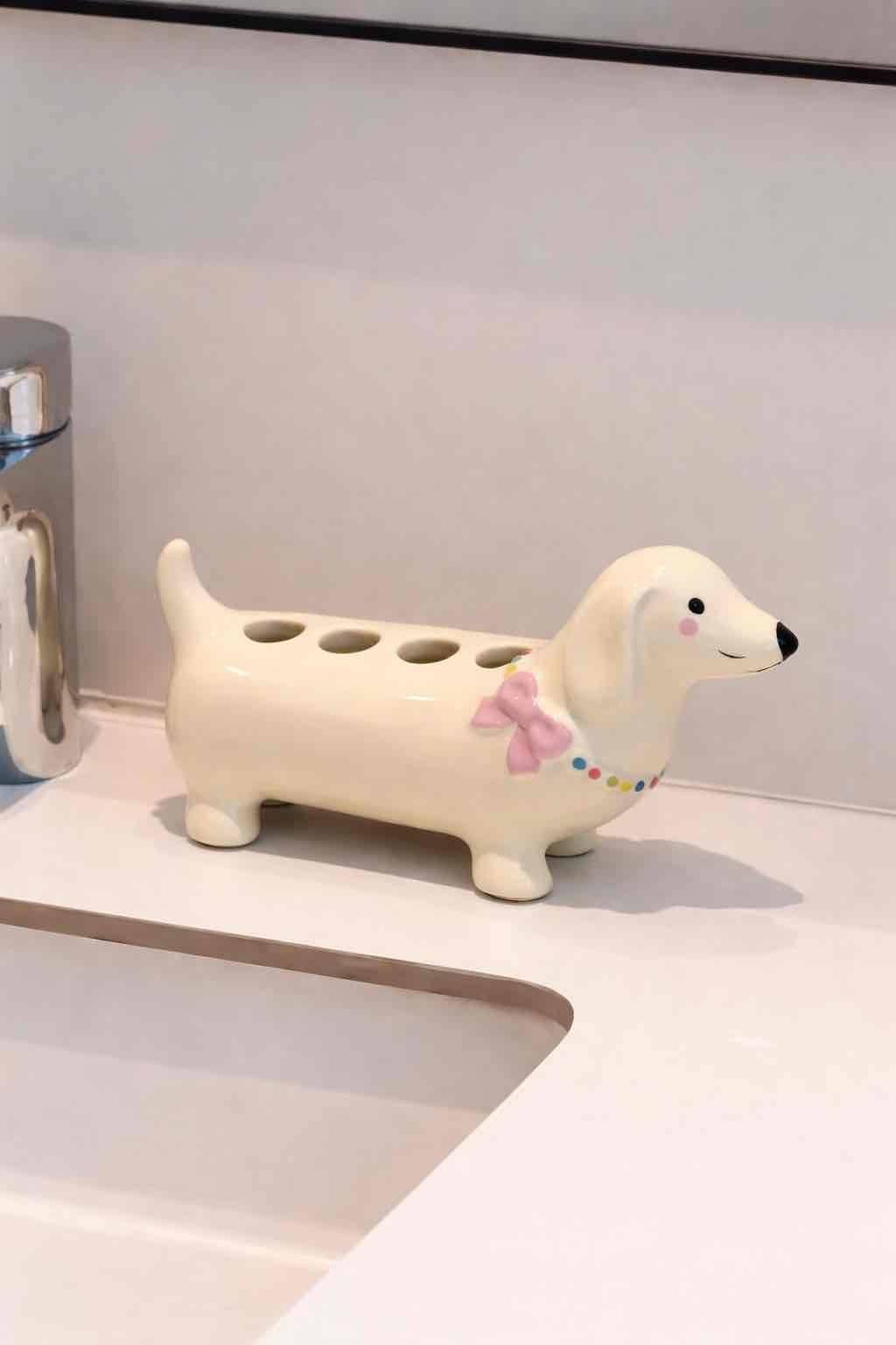 Dachshund Pen Holder free 3D printable STL