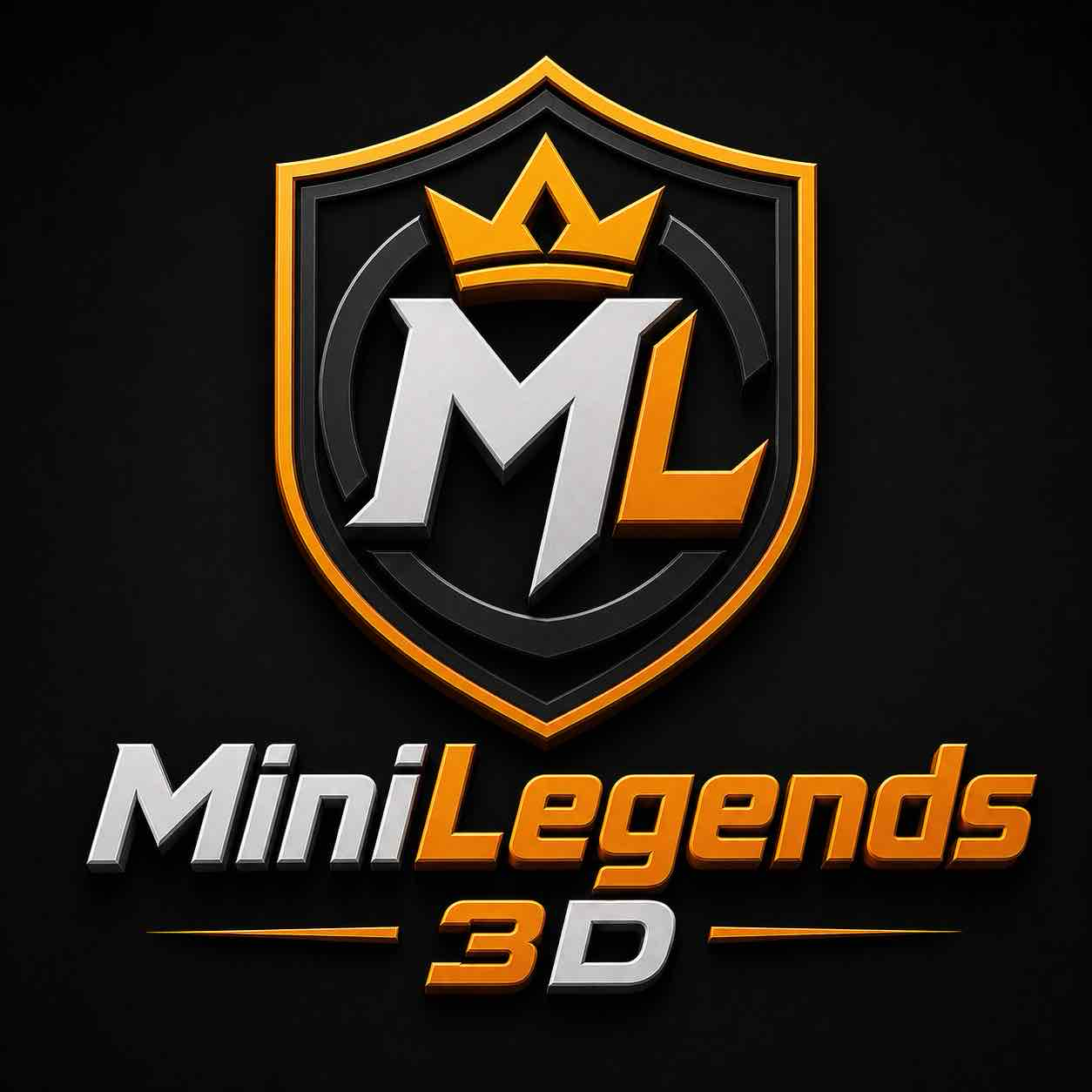 Mini Legends 3D Logo free 3D printable STL