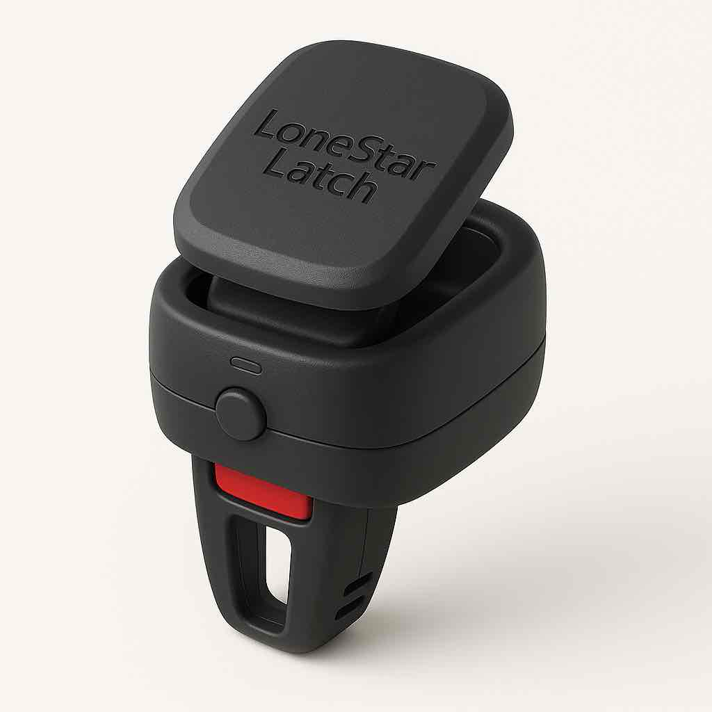 LoneStar Latch Device free 3D printable STL