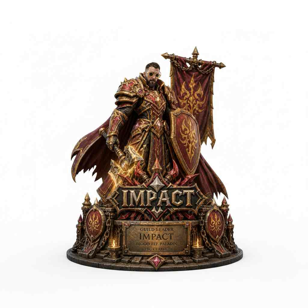 Impact Guild Leader Figure free 3D printable STL