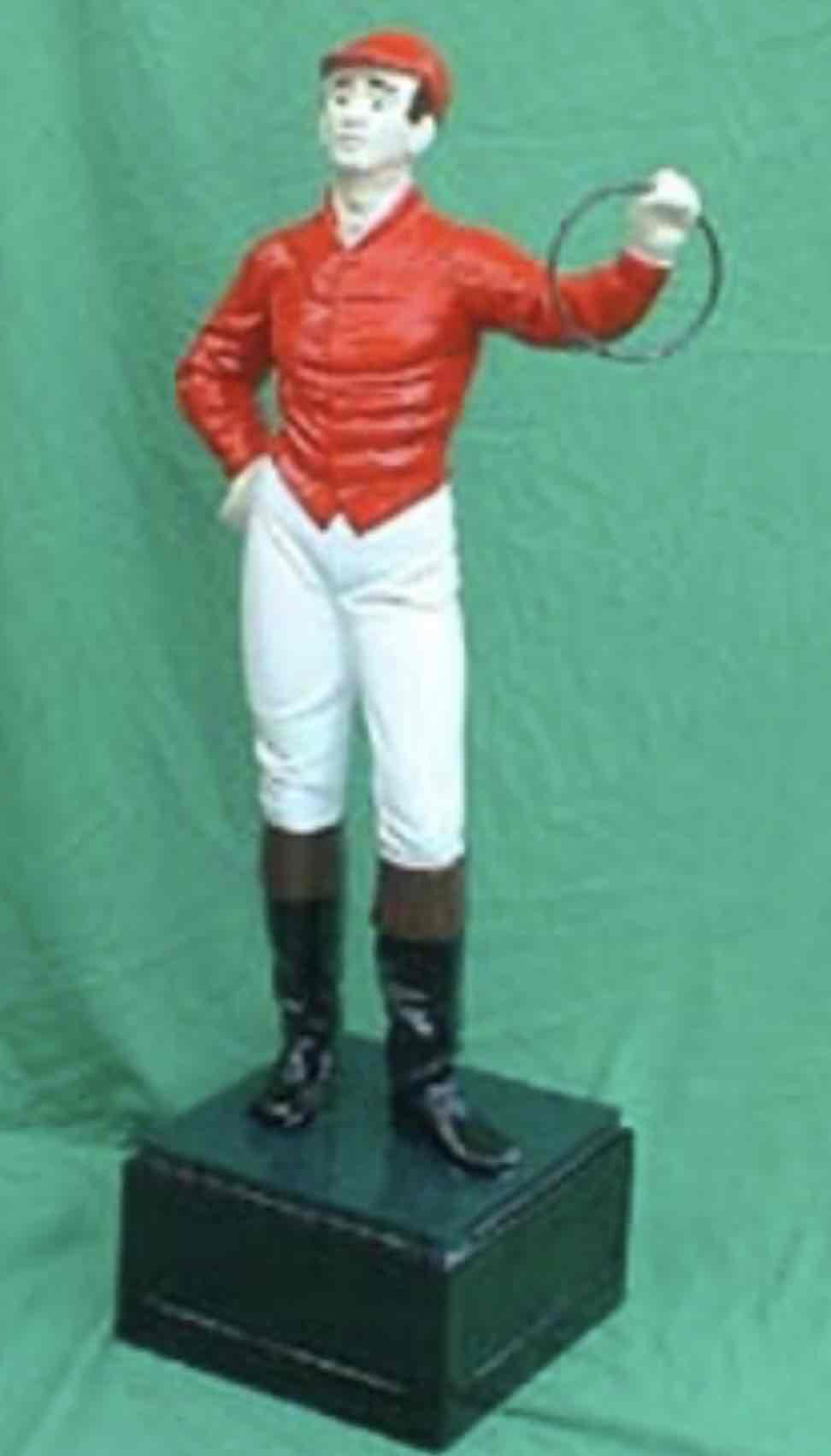 Jockey with Whip Statue free 3D printable STL