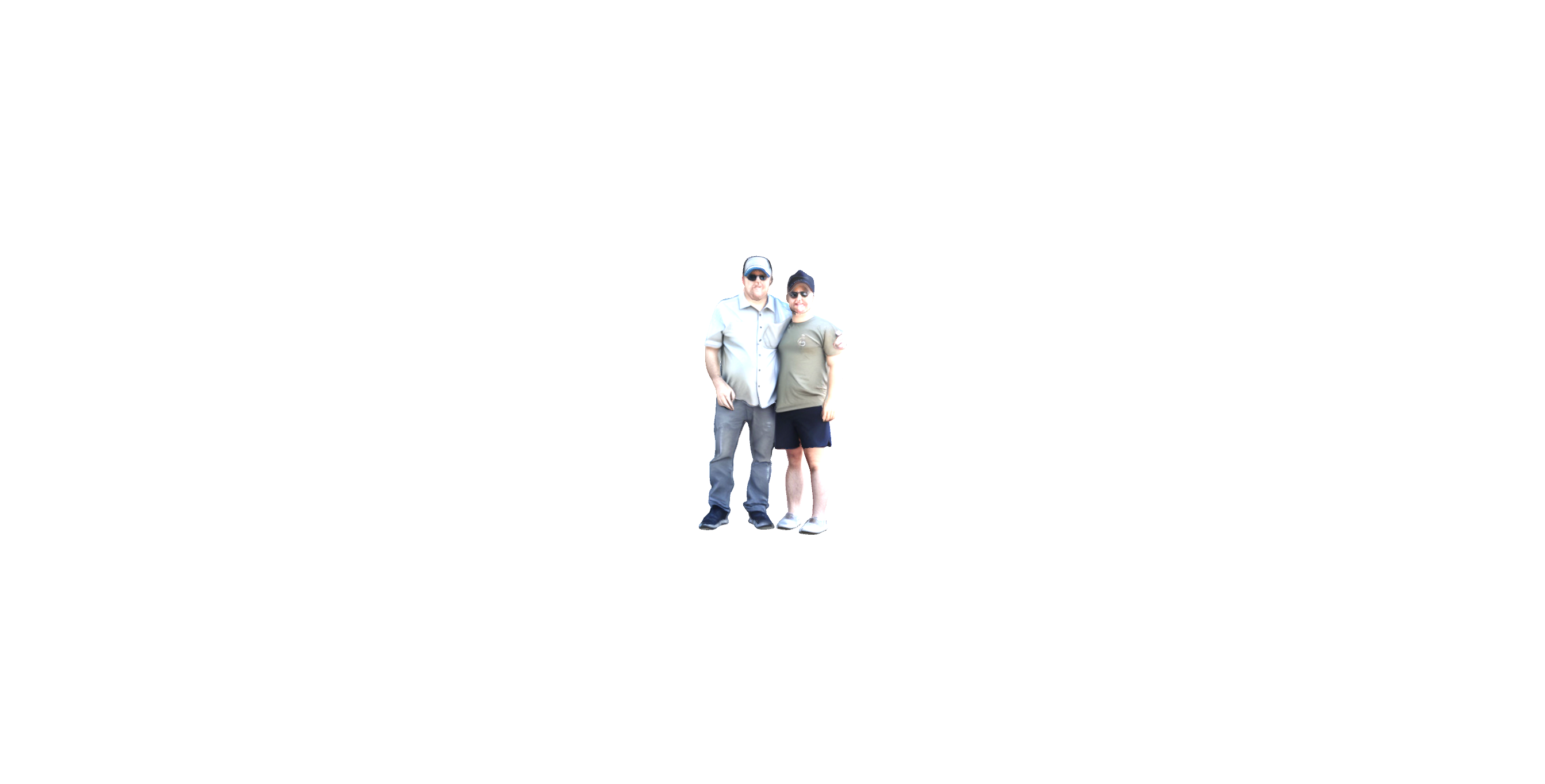 Two Men Standing free 3D printable STL